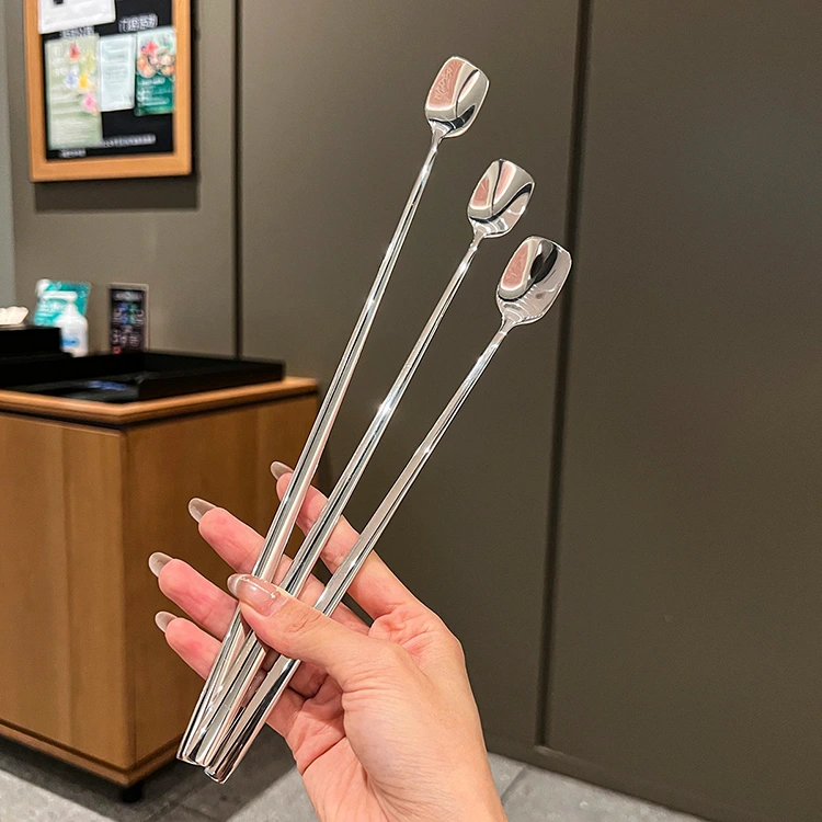 Hindi kinakalawang na Steel Mixing Spoon